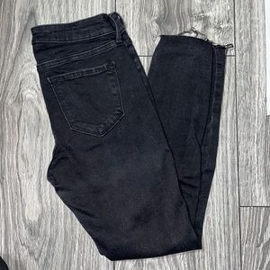 Black Distressed Jeans